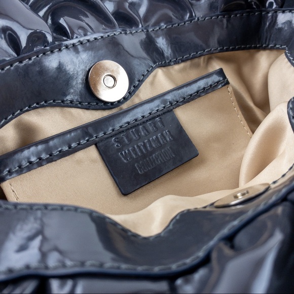 Stuart Weitzman Patent Leather Shoulder Bag - Picture 15 of 16
